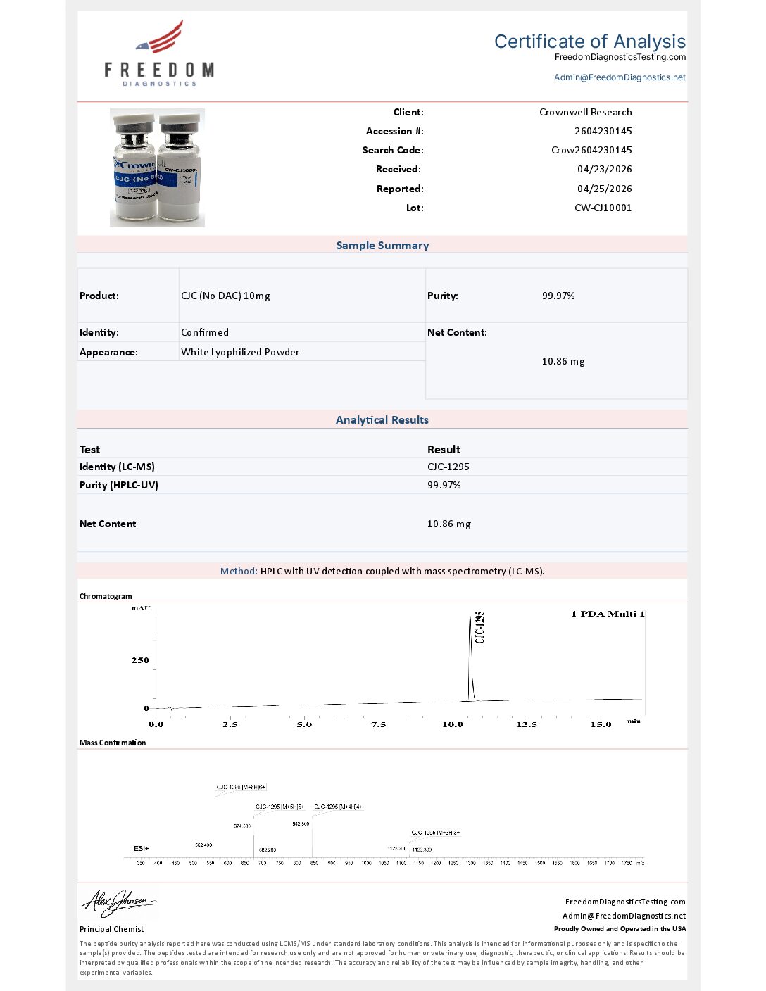 CJC-1295 (No DAC) - Image 3